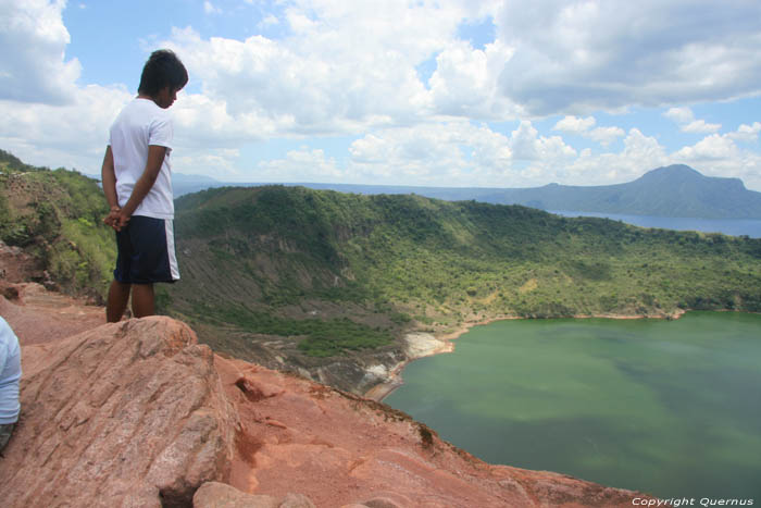 Taal (Ta-Al) Volcano Crater Tagaytay City / Philippines 
