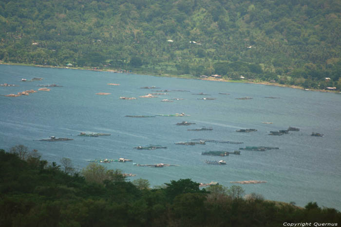 Fishing Installations (from Ta-Al volcano) Tagaytay City / Philippines 