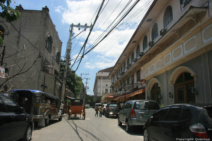 Vue de rue Manila Intramuros / Philippines 