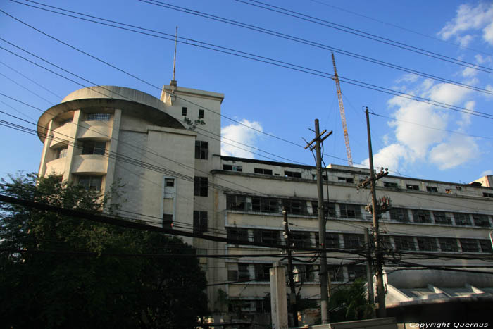 Vervallen gebouw Manila / Filippijnen 