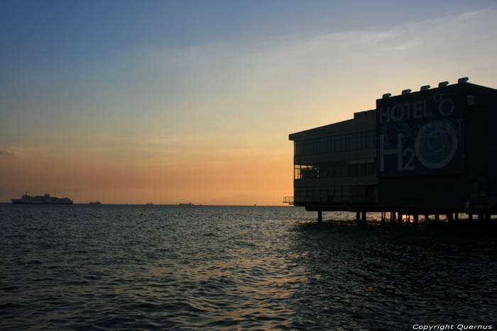 Sun Down Manila Bay Manila / Philippines 