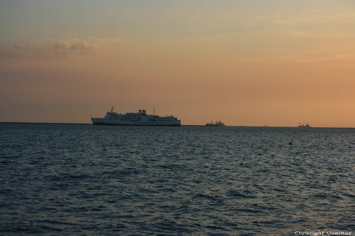 Sun Down Manila Bay Manila / Philippines 