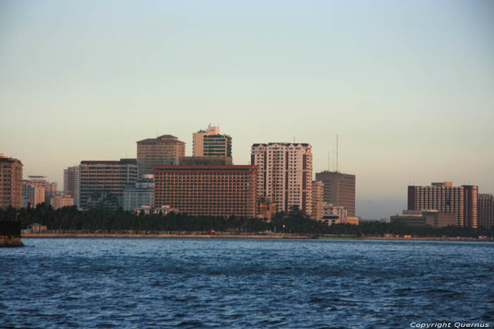 Sun Down Manila Bay Manila / Philippines 