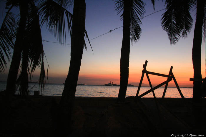 Sun Down Manila Bay Manila / Philippines 