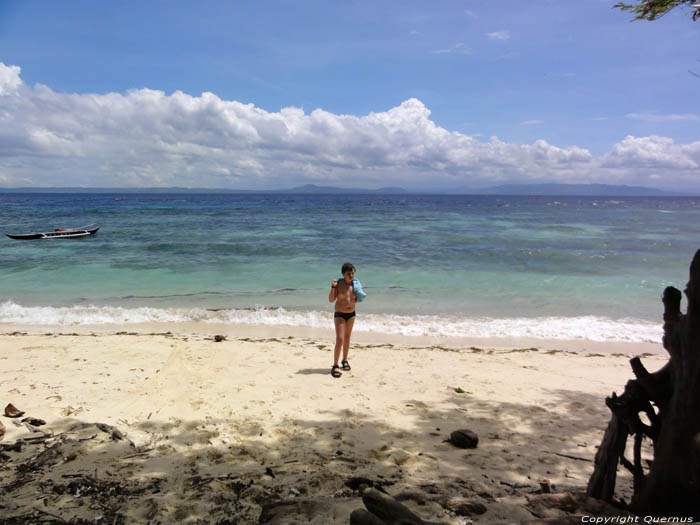Kust Kenneth Beach Resort Bohol Eiland in Bohol Island / Filippijnen 