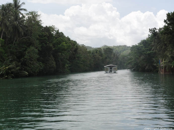 Rivier Bohol Eiland in Bohol Island / Filippijnen 