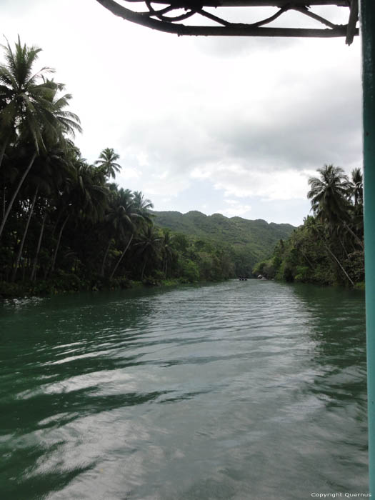 Rivier Bohol Eiland in Bohol Island / Filippijnen 