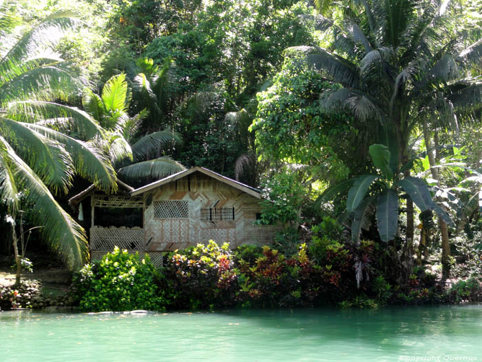 Rivier Bohol Eiland in Bohol Island / Filippijnen 