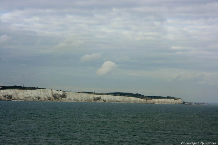 Zicht op klippen DOVER / Engeland 