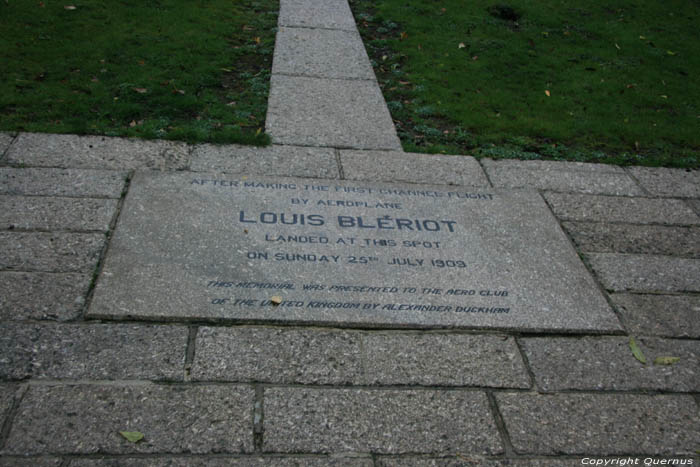 Arrival Place of Louis Bleriot DOVER / United Kingdom 