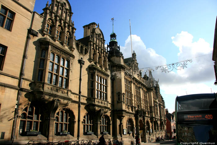 Town Hall Oxford / United Kingdom 