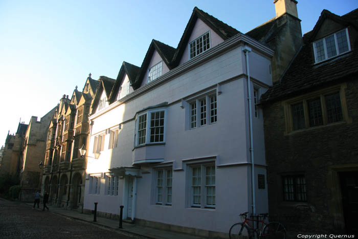 Maison de Naissance Colonel Henry Marten Oxford / Angleterre 