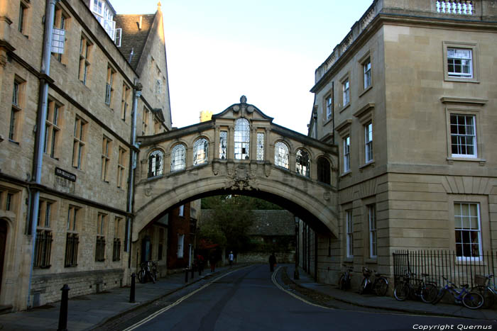 Pont des Soupirs Oxford / Angleterre 