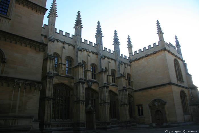 Librairie Botleian Oxford / Angleterre 