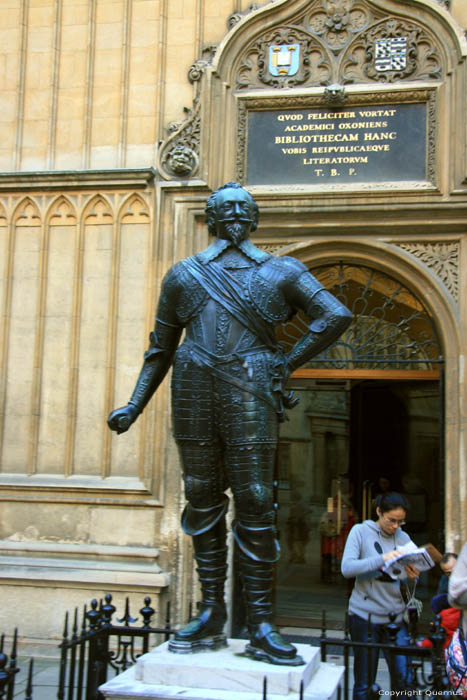 Statue Oxford / Angleterre 