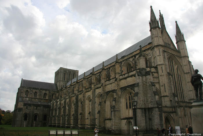 Cathedraal Heilige Drievuldigheid, Sint Petrus, Paulus en Sint Swithun Winchester / Engeland 