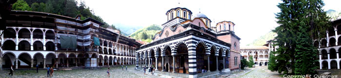 Rilaklooster - Heilige Ivan Rilskiklooster Rila / Bulgarije 