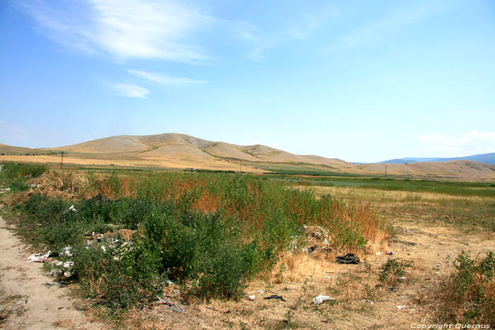 Landschap Novo Selo in Stamboliyski / Bulgarije 