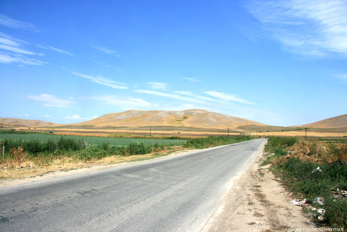 Landschap Novo Selo in Stamboliyski / Bulgarije 