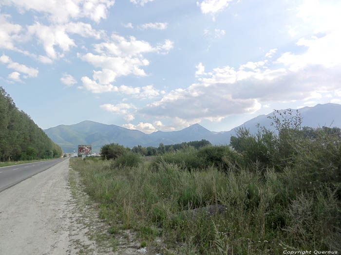 Uitzicht op Pirin Gebergte Bansko / Bulgarije 