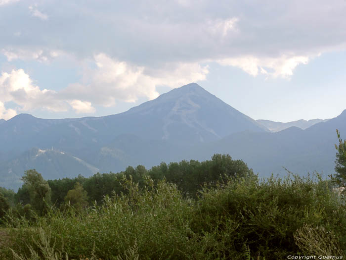 Uitzicht op Pirin Gebergte Bansko / Bulgarije 