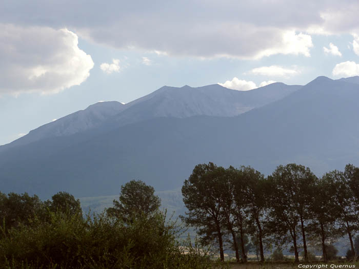 Vue sur montagnes de Pirin Bansko / Bulgarie 