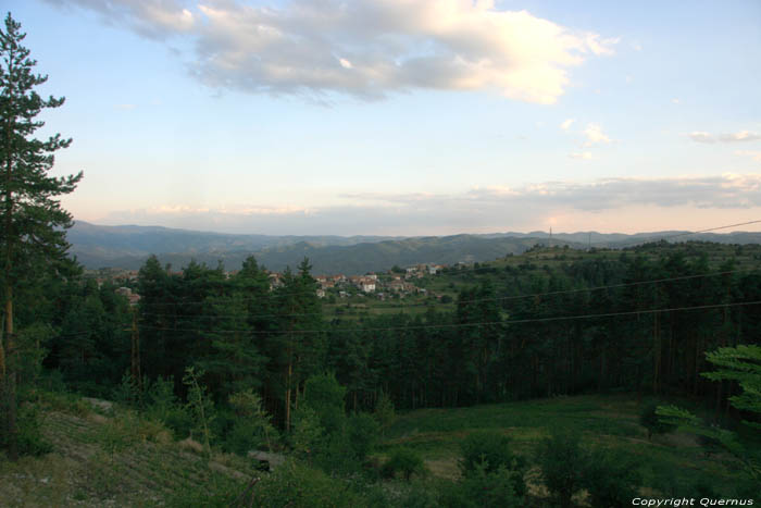 Vue sur village Sveta Petka   Dolna Dabeva / Bulgarie 