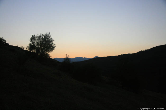 Zonsondergang Avromovo / Bulgarije 