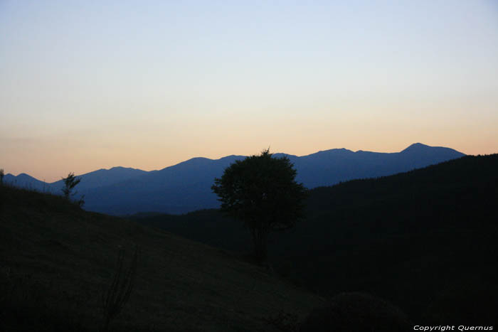 Zonsondergang Avromovo / Bulgarije 