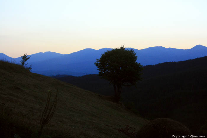 Zonsondergang Avromovo / Bulgarije 