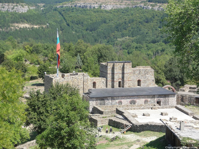 Vroeger koninklijk Kasteel van Tsarevets Veliko Turnovo / Bulgarije 