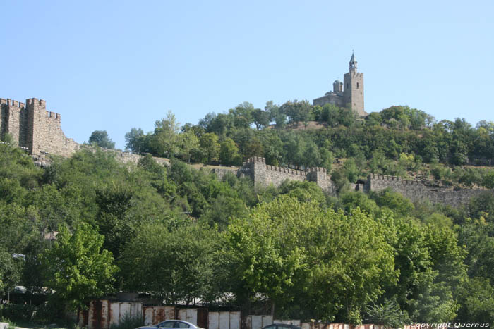 Vroeger koninklijk Kasteel van Tsarevets Veliko Turnovo / Bulgarije 