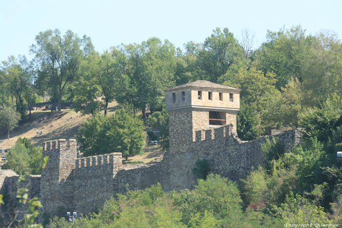 Vroeger koninklijk Kasteel van Tsarevets Veliko Turnovo / Bulgarije 