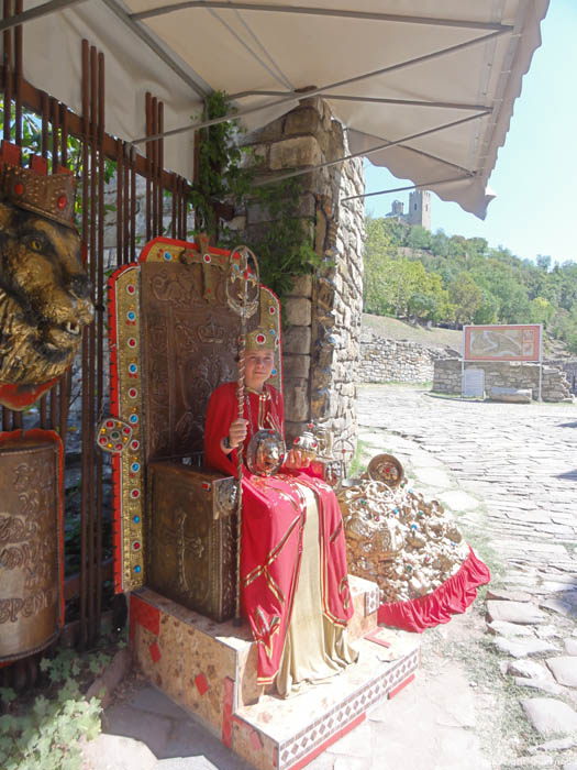 Chteau de Tsarevets Veliko Turnovo / Bulgarie 