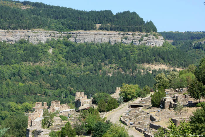 Vue depuis chteau Tsarevets  Veliko Turnovo / Bulgarie 