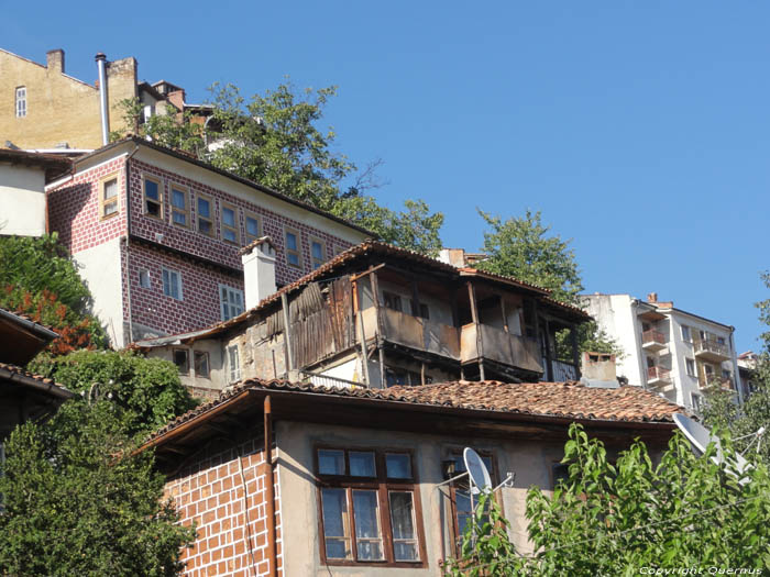 Vervallen huis Veliko Turnovo / Bulgarije 