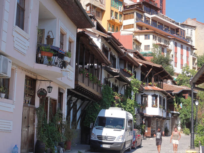 Straat Veliko Turnovo / Bulgarije 