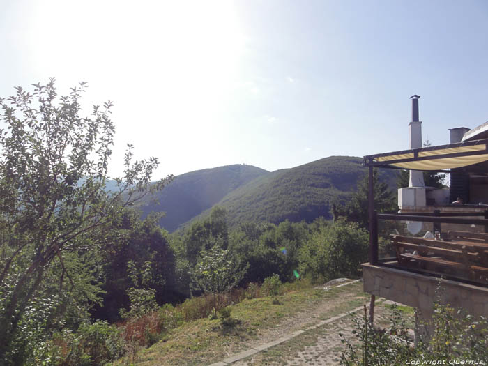 Zicht vanop  Shipka Pass Shipka / Bulgarije 