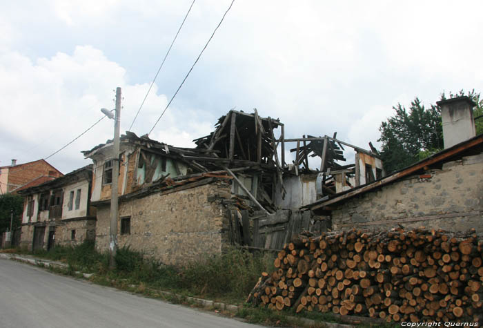 Ingestort huis Batak / Bulgarije 