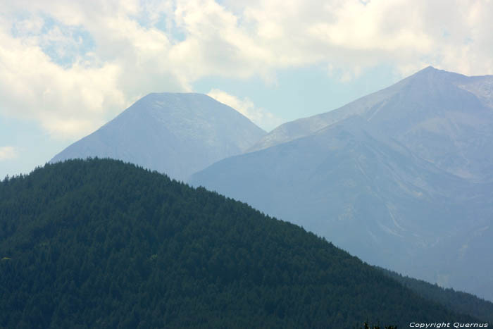 View on Pirin Mountain Bansko / Bulgaria 