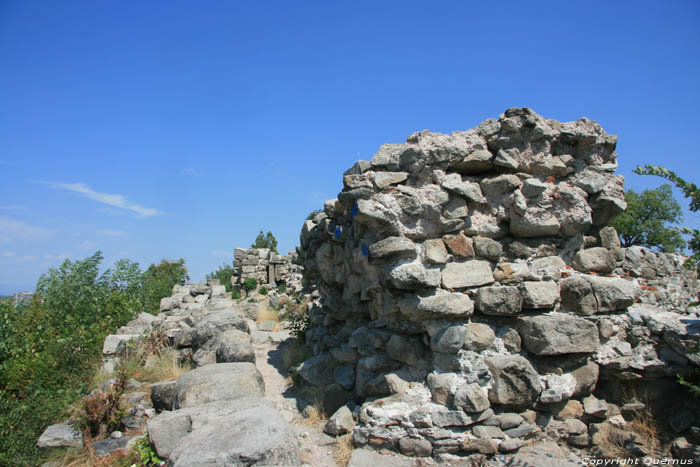 Nebet Tepe Castle ruins Plovdiv / Bulgaria 