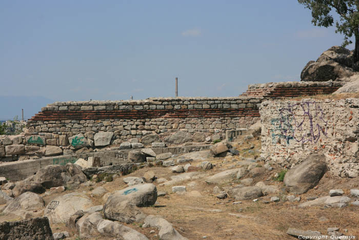 Nebet Tepe Castle ruins Plovdiv / Bulgaria 