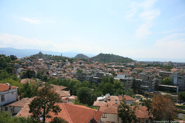 Uitzicht over stad Plovdiv / Bulgarije 