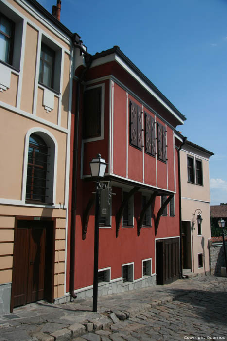 Rood huis Plovdiv / Bulgarije 