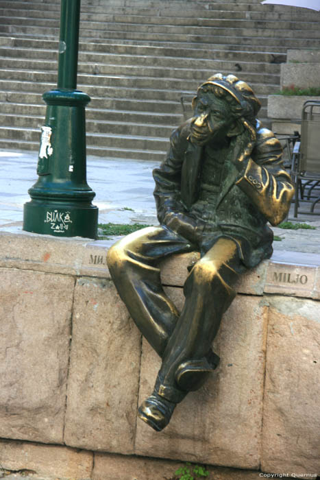 Statue de Miljo Plovdiv / Bulgarie 