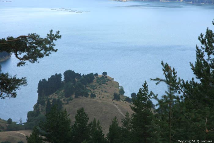 View on Lake Dospat / Bulgaria 
