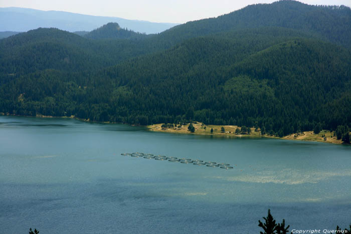 Vue sur Lac Dospat / Bulgarie 