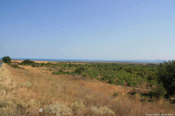 Far view to Black Sea Banya / Bulgaria 