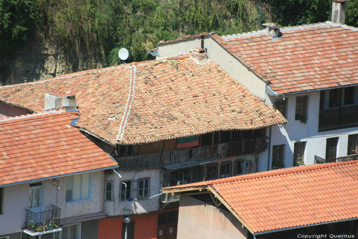 Maison vue d'en haut Veliko Turnovo / Bulgarie 