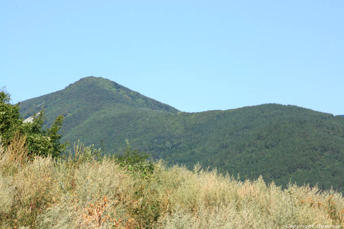 Uitzicht op Midden Balkan Kazanlak / Bulgarije 